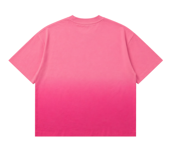 UNTIL I BUY A GUN (Pink Sunfade Ombré Wash Boxy Fit)