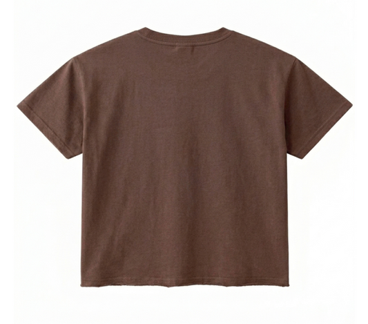 SOMETHINGS DIDN'T WORKOUT(Brown Boxy Fit)