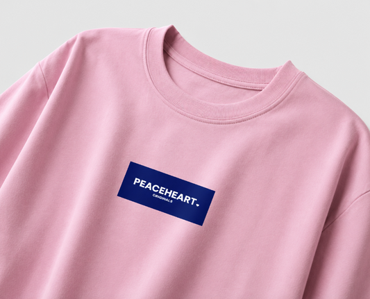 SIGNATURE BABY PINK OVERSIZED TEE