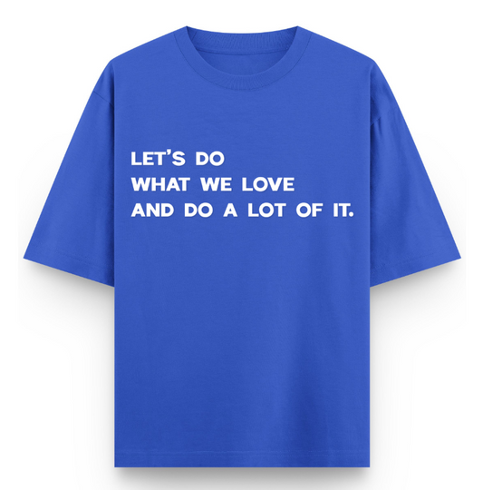 WHAT WE LOVE (ROYAL BLUE)