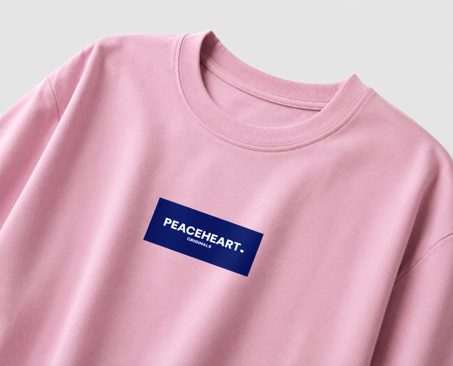 SIGNATURE BABY PINK OVERSIZED TEE
