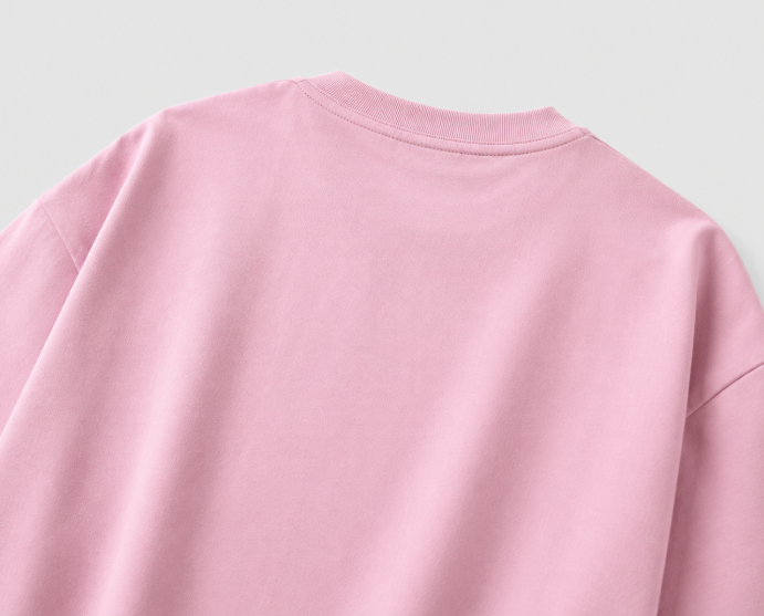 SIGNATURE BABY PINK OVERSIZED TEE