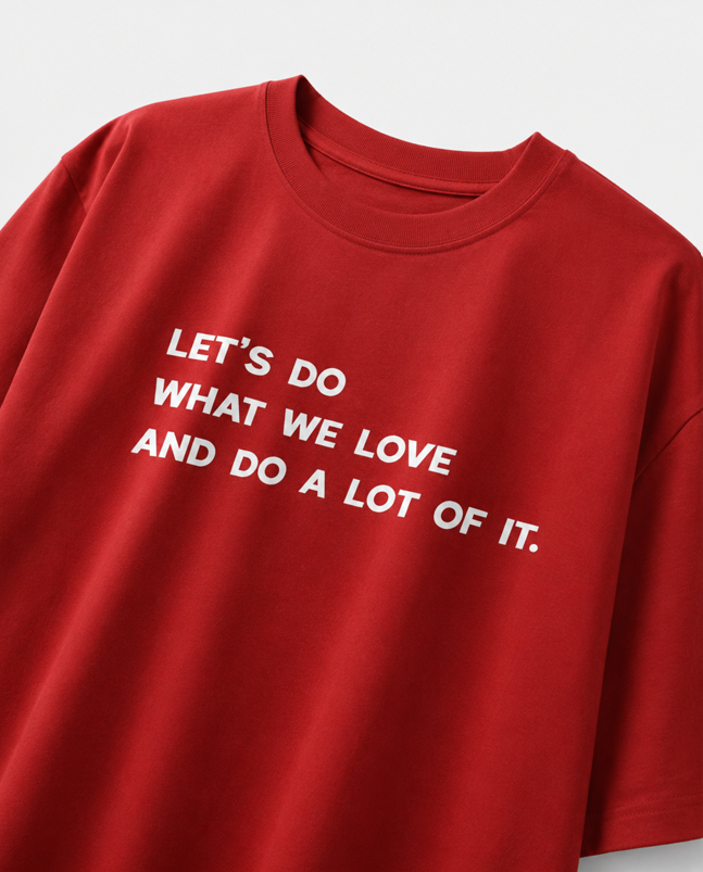 WHAT WE LOVE (RED)