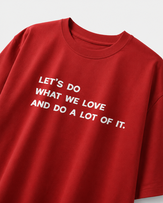 WHAT WE LOVE (RED)