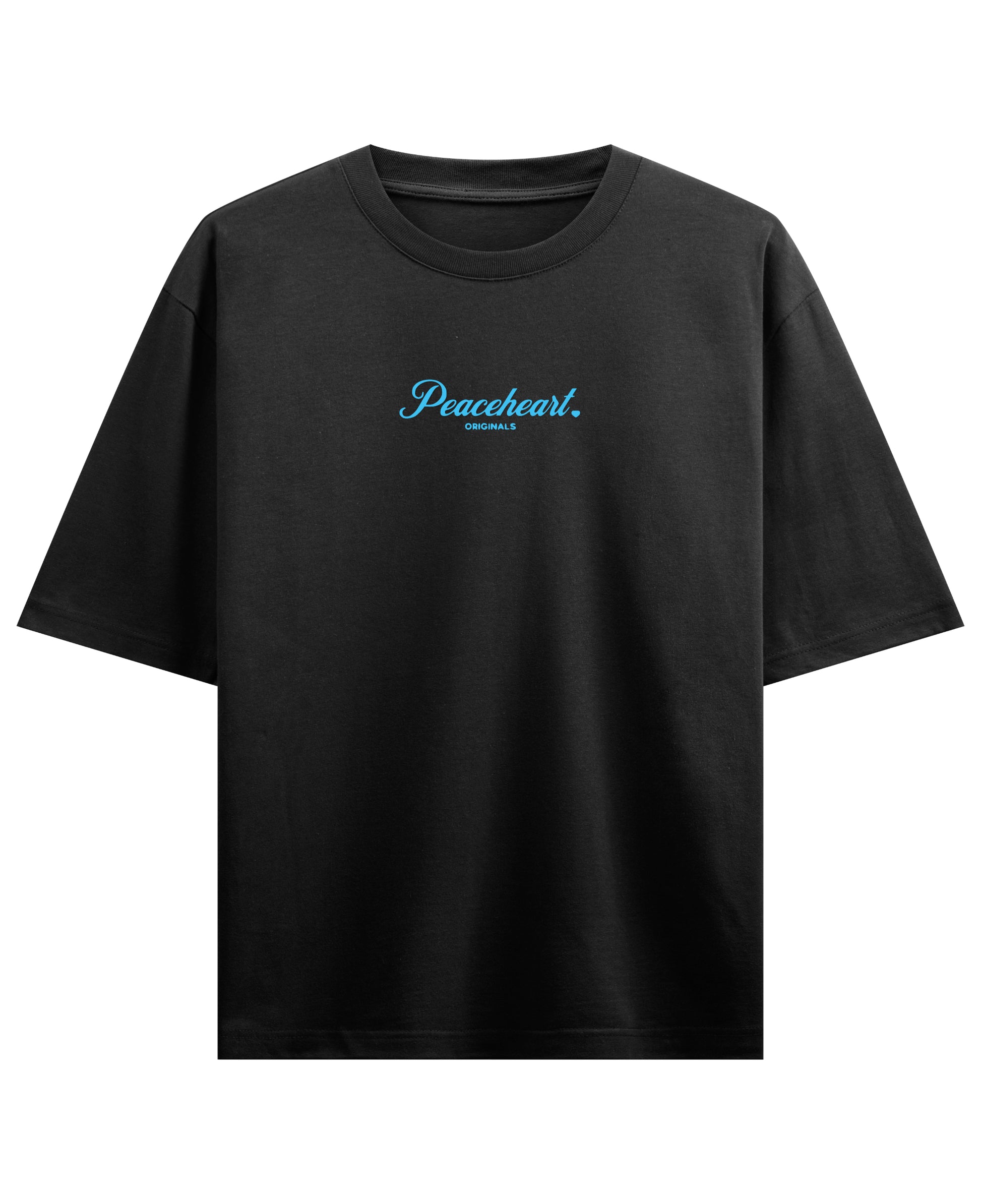 Black Oversized T-shirt Front Design
