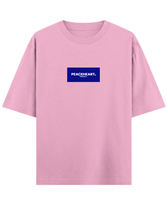 Baby Pink Oversized T-Shirt Front Design