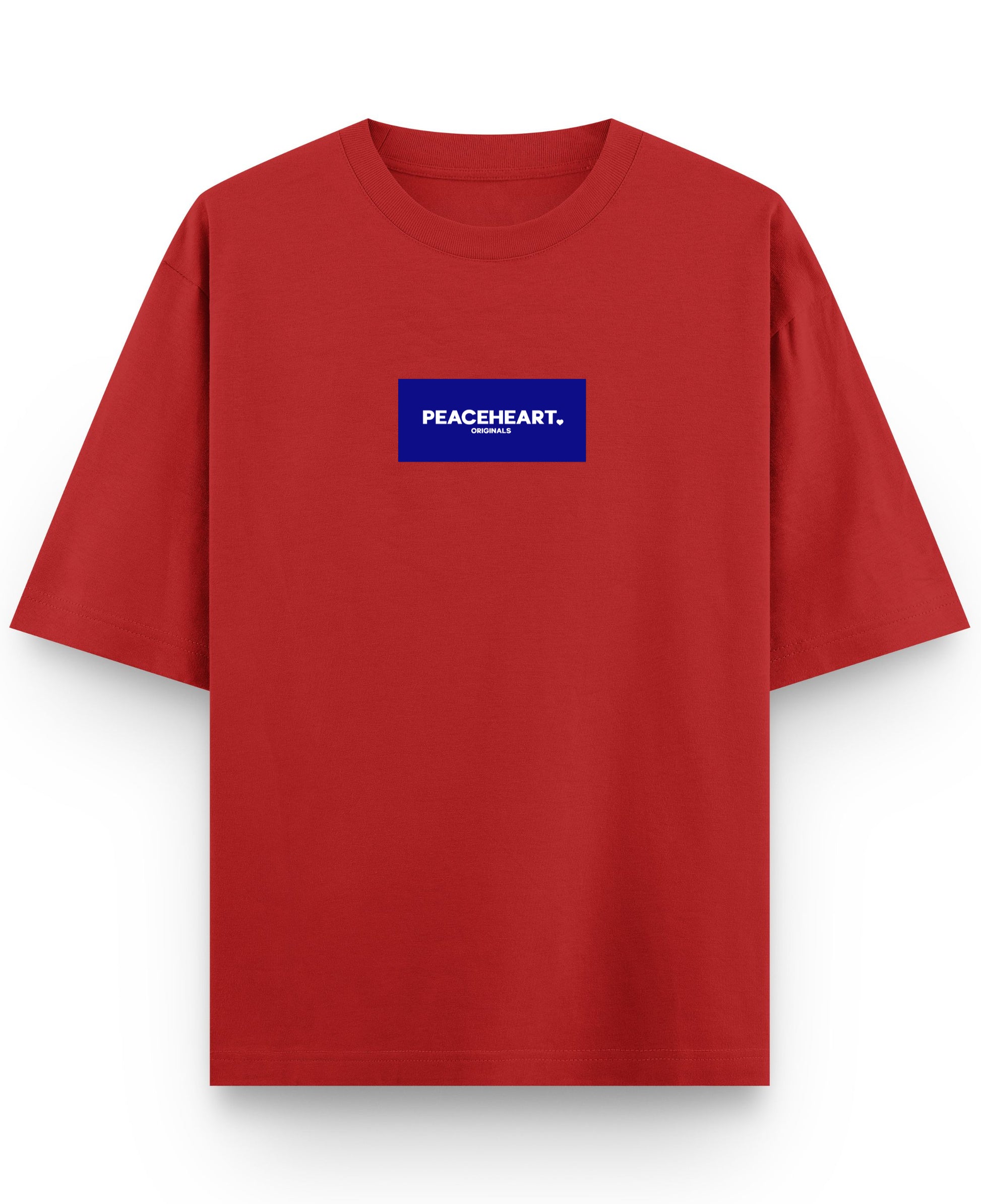 Red Oversized T-shirt Front Design