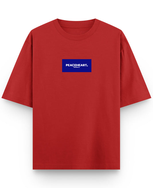 Red Oversized T-shirt Front Design